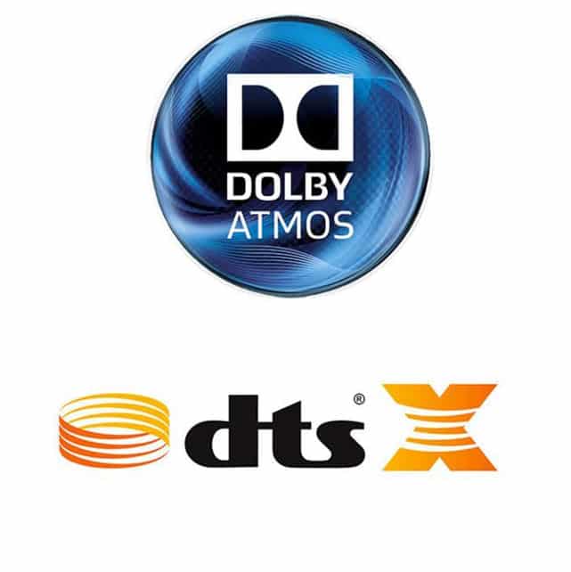 Dolby Atmos hangfalak, erősítők